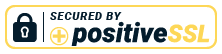 This site is secured by positiveSSL.